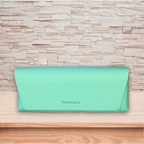 Tiffany & Co. Accessories - Tiffany & Co Leather Sunglass Eyeglass Soft Case Only Traditional Tiffany Blue